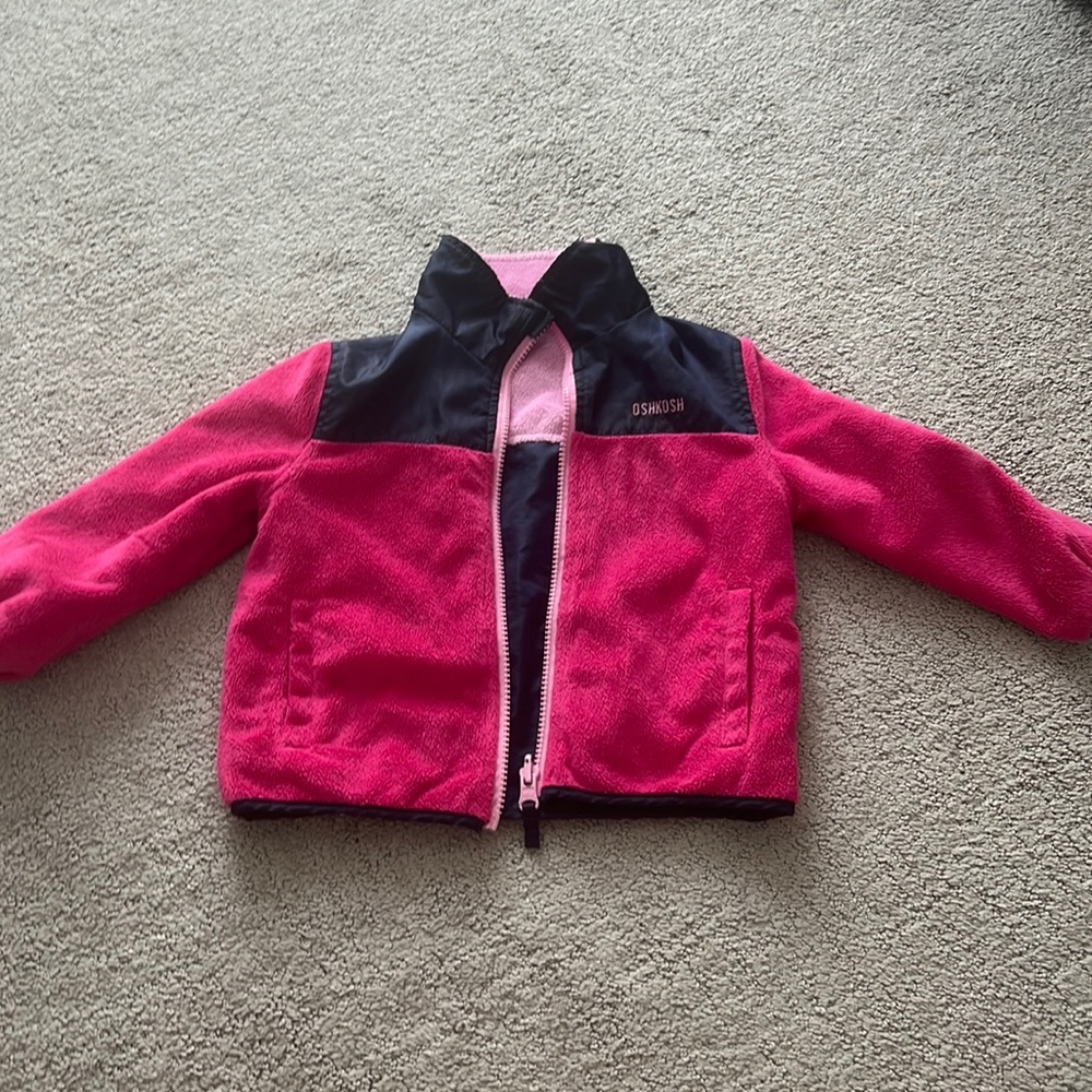 Oshkosh reversible girls jacket